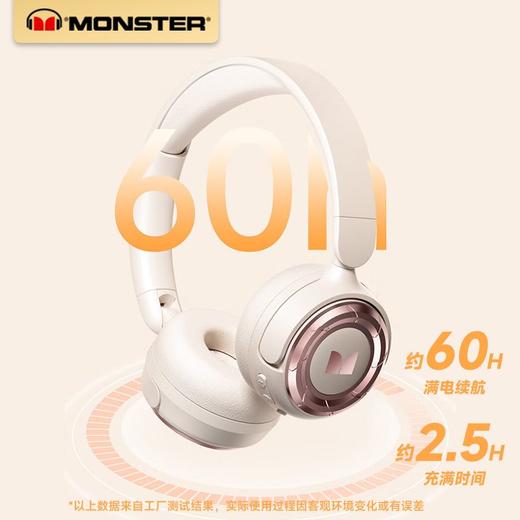 【预售】魔声MQH08头戴式蓝牙耳机运动电竞耳麦降噪超强续航电脑手机通用 商品图5