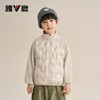 V/雅鹿新款儿童轻薄羽绒服立领外套校服神器男女童针织拼接羽绒服 商品缩略图3