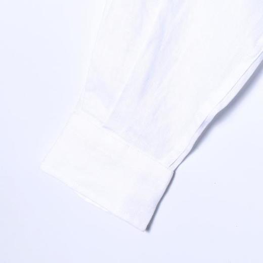 SDSA男装2026新款高贵轻奢韩版简约纯色亲肤长袖衬衫百搭极简衬衣 商品图3