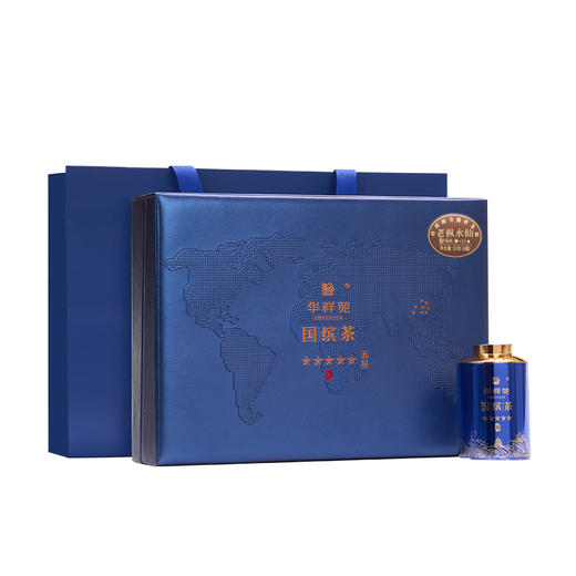 华祥苑 国缤茶 老枞水仙 武夷山正岩茶 6罐装 礼盒 商品图6