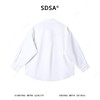 SDSA男装2026新款高贵轻奢新中式复古纯色纽扣立领衬衫百搭简约 商品缩略图4