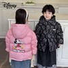 迪士尼儿童90白鸭绒新国标满印羽绒服黑金加厚连帽羽绒服 商品缩略图2