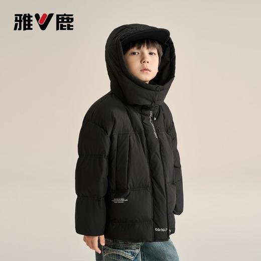 V/雅鹿2025新款冬季儿童羽绒服男女童加厚亲子款羽绒服连帽外套 商品图3