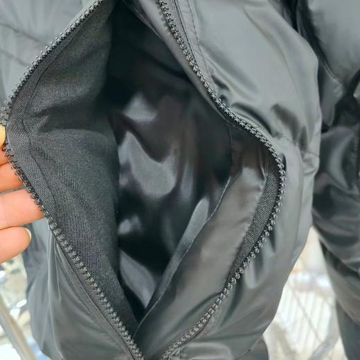 F020128冬季短款连帽羽绒棉服外套男女同款 商品图5