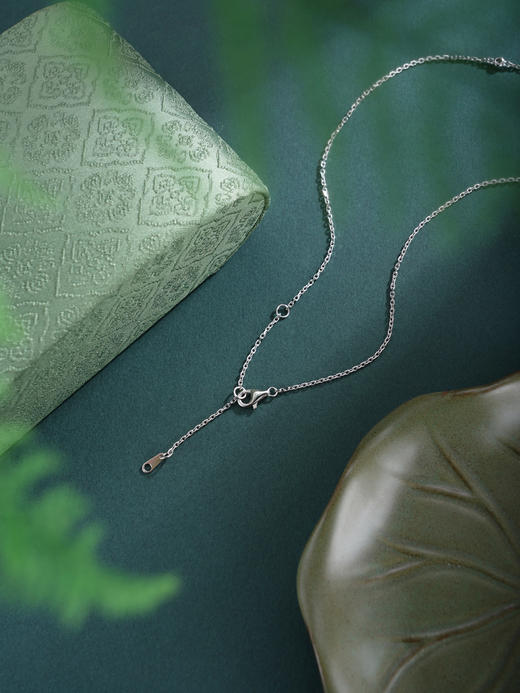 子佩集【曦光破晓】银S925套链【FYL-2025101】项链时尚点钻可移动2601 商品图3