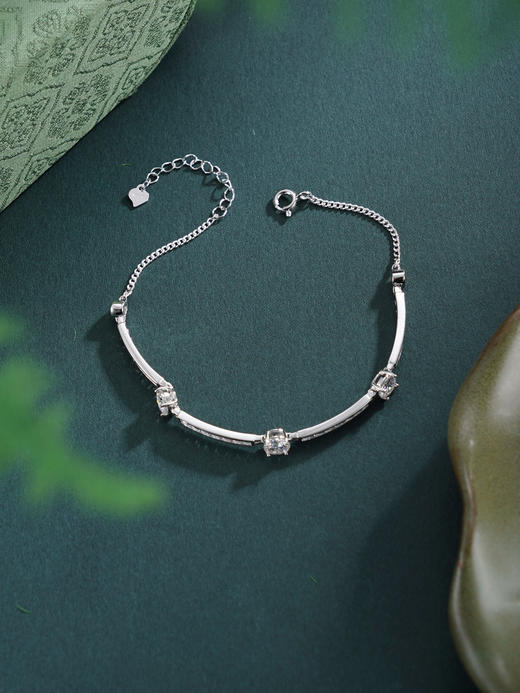 子佩集【逐梦星河】银S925手链【SL070633BM】时尚点钻2601 商品图6