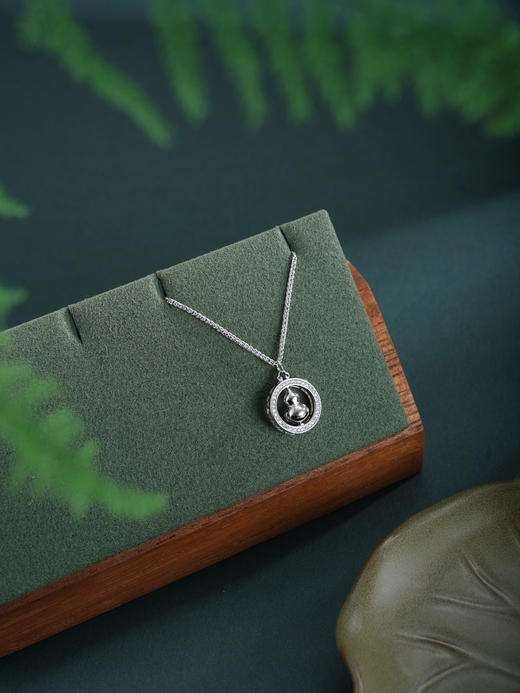 子佩集【福禄之遇】银S925套链【XL070417B】项链可转动时尚葫芦2601 商品图2