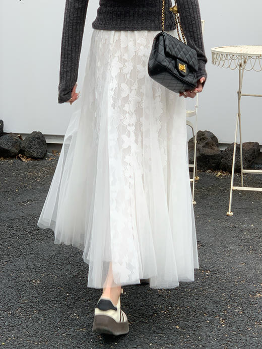 【百图lulu】【蝴蝶花半裙】蝴蝶印花  花洒 裙摆半裙 商品图7