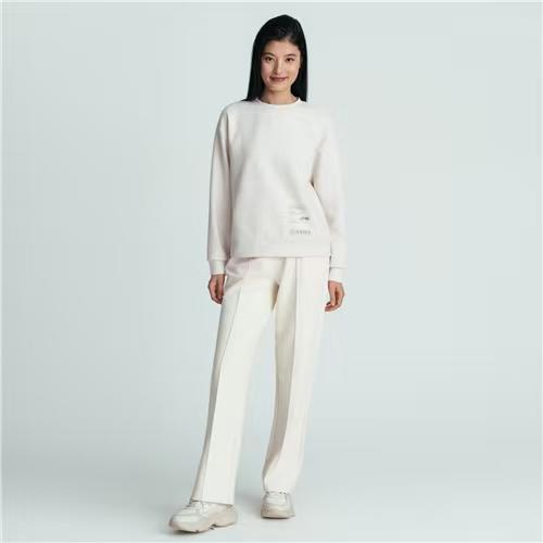 佐丹奴女装26年新款空气三明治双面针织宽松直筒裤05416121 商品图1