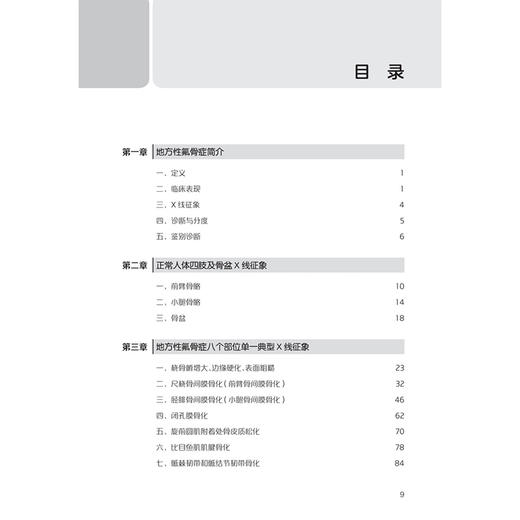 地方性氟骨症X线诊断图谱 王丽华 高彦辉 主编 正常人体四肢及骨盆X线征象 容易与氟骨症相混淆的X线征象等 人民卫生出版社 商品图3