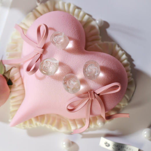 【怦然心动】1.5磅米苏慕斯开心果慕斯手工草莓酱夹心 商品图4