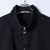 SDSA男装2026新款高贵轻奢韩版纯色褶皱拉链立领夹克外套百搭时尚 商品缩略图1