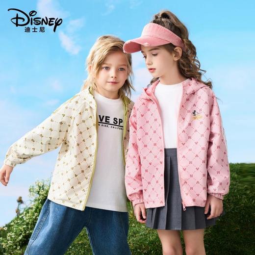 迪士尼儿童双面穿外套冲锋衣春秋款三防连帽韩系儿童宽松外套 商品图3