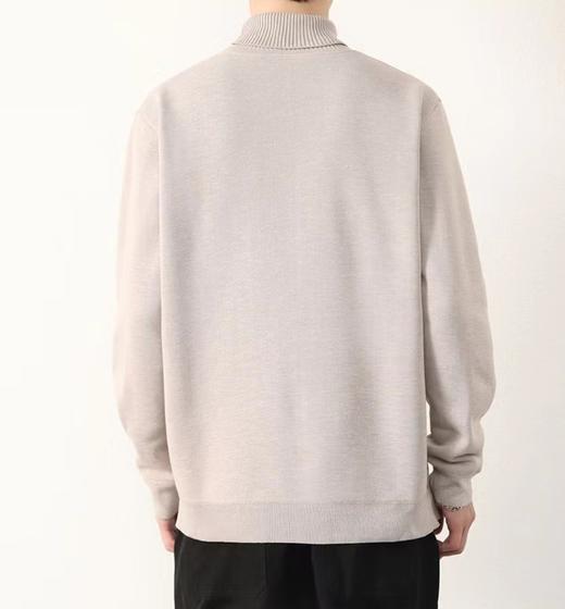 F020116冬季新款加绒加厚高领打底毛衣男女同款 商品图7