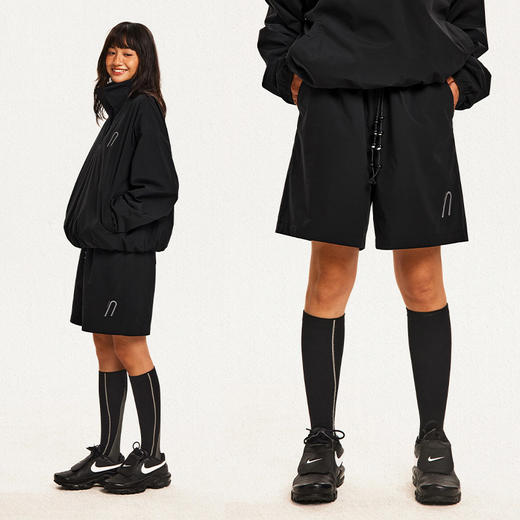 CryingCenter 廓形感串珠运动短裤 哭喊中心 商品图3