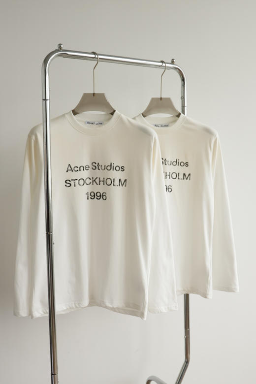 做旧白 @cne Stud1os SS25 重磅做旧破坏长袖 CX252 商品图3