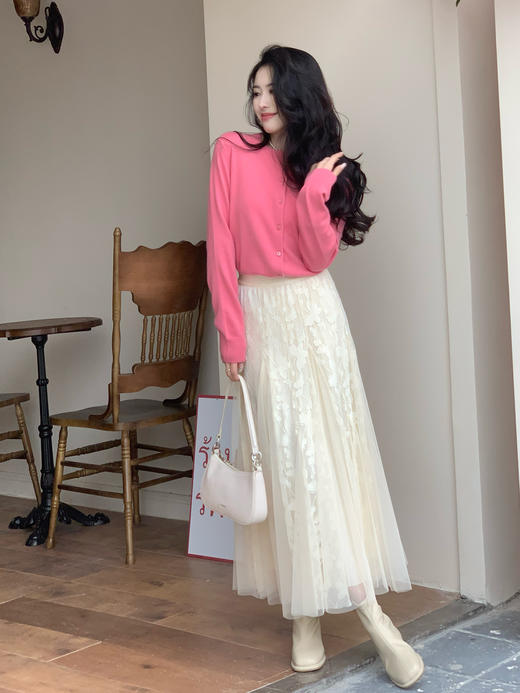 【百图lulu】【蝴蝶花半裙】蝴蝶印花  花洒 裙摆半裙 商品图5