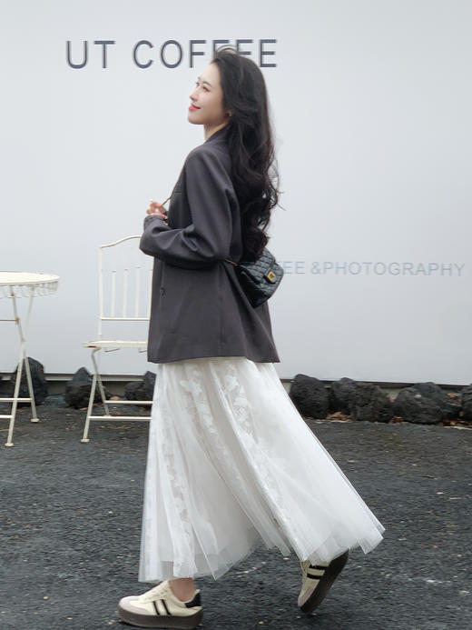 【百图lulu】【蝴蝶花半裙】蝴蝶印花  花洒 裙摆半裙 商品图11