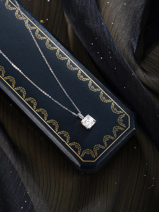 子佩集【气质方糖】银S925套链【YL-7468101M】项链时尚方块2601 商品图2