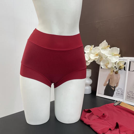 爱慕同款高腰红内裤4条装 商品图6