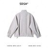 SDSA男装2026新款高贵轻奢韩版简约按扣立领夹克外套百搭宽松纯色 商品缩略图4