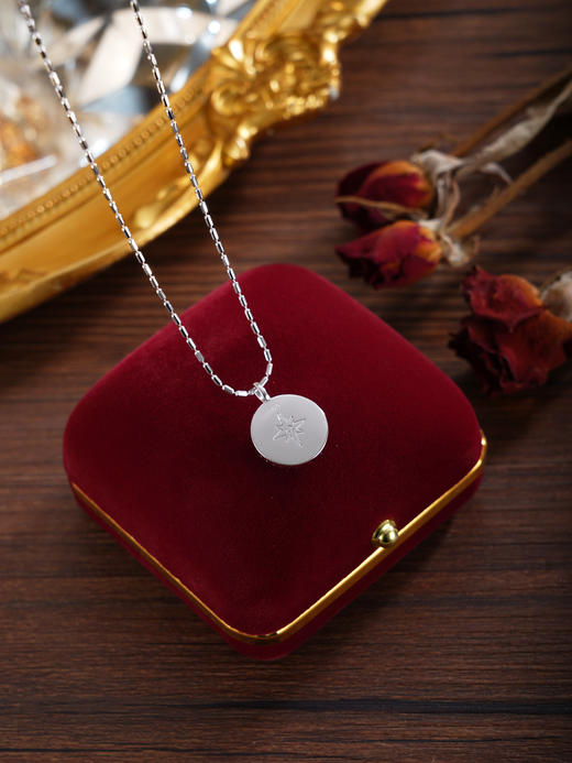 子佩集【幸运星芒】银S925套链【FYL-2102901E】项链时尚镀金八芒星2601 商品图4