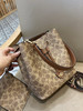 秋冬特惠💰540 蔻驰CBH07 CBH06 经典老花Rowan抽绳单肩斜挎水桶包 子母包 商品缩略图3