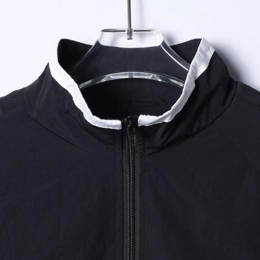 SDSA男装2026新款高贵轻奢韩版拉条刺绣字母拉链立领夹克外套百搭 商品图1