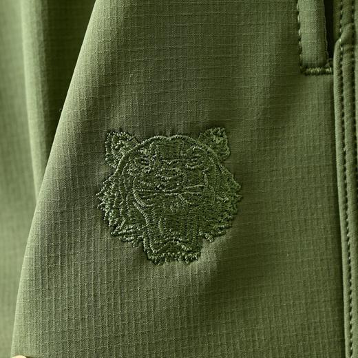 春秋季新款复合加绒加厚虎头刺绣防泼水机能工装裤宽松束脚长裤！！ 商品图9