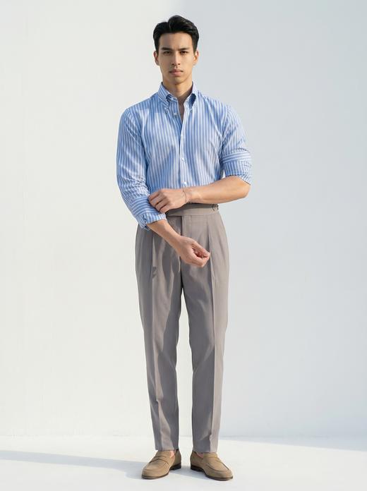 Merino Brothers 牛津纺埃及棉意式工艺衬衫 商品图1