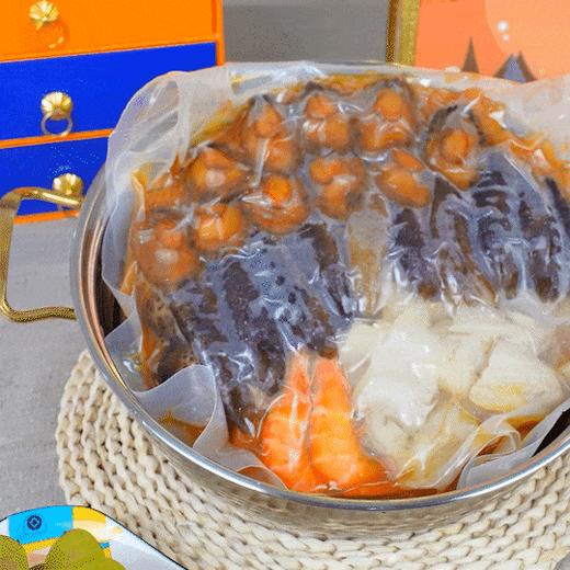 广州酒家·十参十鲍家宴盆菜 |十整个鲍鱼 、十整根海参，山珍海味聚一堂 商品图2