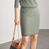 PALUOPO/PL 100%山羊绒 女半裙E21921-A1/约重250g帕罗 商品缩略图4