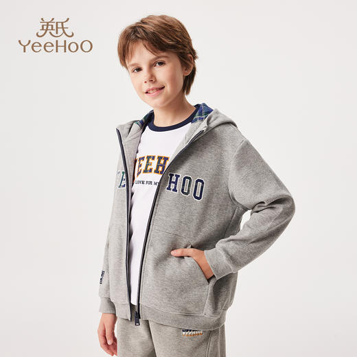 【英氏】【110-165】男童春秋连帽外套 商品图4
