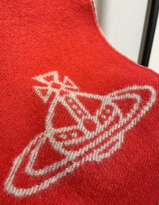 原单西太后羊毛土星徽标围巾020202 商品图4