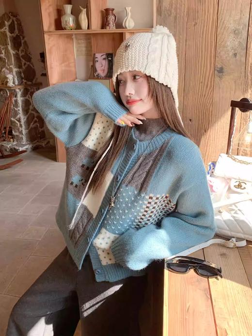 <曾小咸推荐>3.21现货秒杀 ！微信超特价！毛毛马甲 日常239.99 立减140 秒杀99.99！！7分直筒裤 秒杀89.99！！拼布毛衣  秒杀129.99！无袖毛衣 秒杀59.99！！ 商品图12