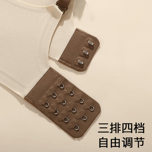 A1-【A-C杯】【全罩杯 包裹聚拢】【固定杯垫】润微肩带可外露时尚内衣文胸   步步星河+花城秘境 商品图8