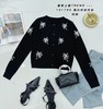 34GAR151799#亮片黑色开衫 商品缩略图0