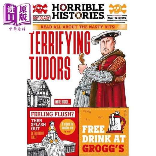预售 【中商原版】糟糕的都铎王朝 讨厌的历史 系列 Terrifying Tudors 英文原版 Terry Deary 商品图0