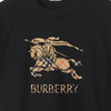 BURBERRY 巴宝莉 男士马术骑士徽标印花渐变棉质圆领短袖T恤 黑色 8119013 A1189 商品缩略图2