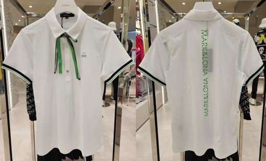 M&L家新款女士撞色领结短袖上衣来啦~高品质版本❗️牛🐂货！客供原版面料,颜色细节💯！美式复古腔调拉满的一款polo衫！显年轻还不挑身材! 双层蝴蝶结领结非常显脸小，撞色色彩搭配火候掌握刚好！ 商品图3