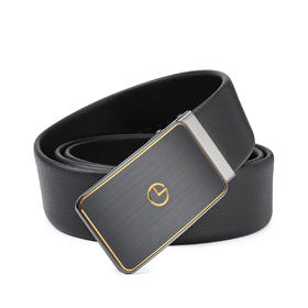 6923279468064 金利来goldlion 【头层牛皮】男士皮带男士腰带个性拉丝板扣男裤带腰带【1150MM】