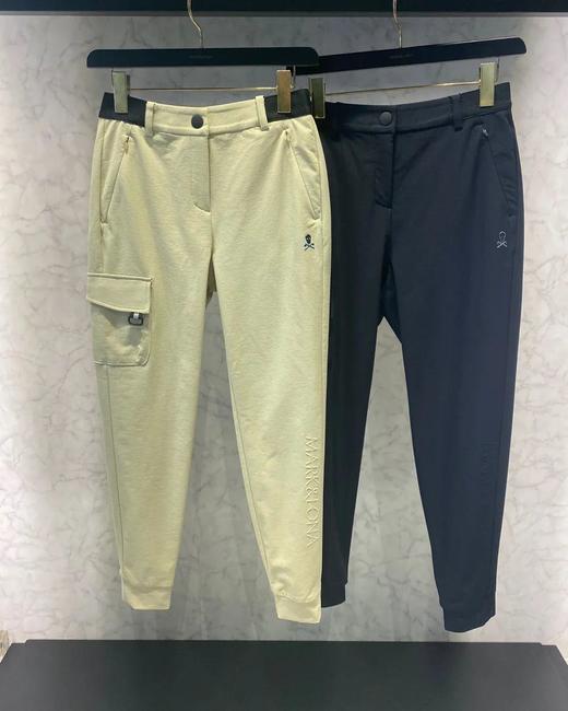 M&L家新款春夏女款多口袋收脚设计长裤来了！直筒收脚裤型，能满足所有人群的需要，怎么搭配都好看！腰部弹力带对身材包容性很大！ 商品图0