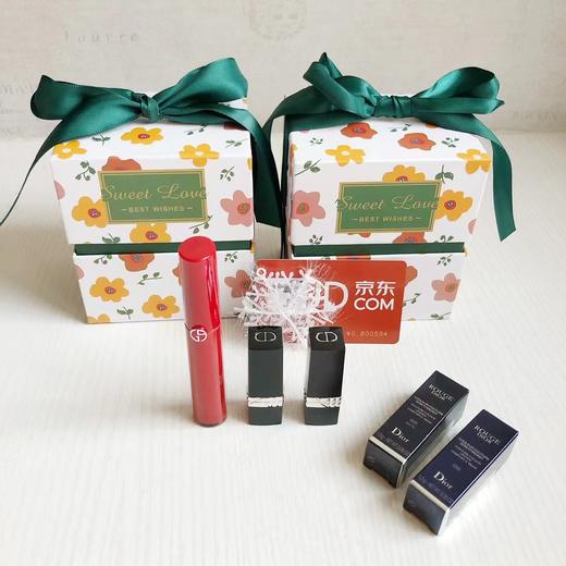 F020220唇釉+哑光999+滋润999三件套蝴蝶结礼盒 商品图0
