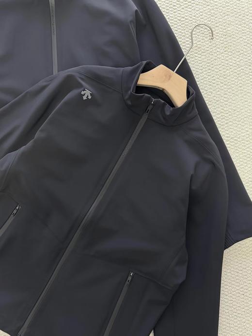 F020239春款户外休闲高尔夫加绒防水软壳立领外套 商品图10