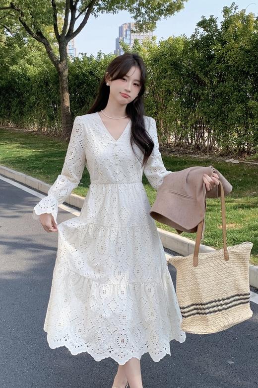 Le Malene 超好看减龄马甲蕾丝连衣裙套装 22429 商品图4