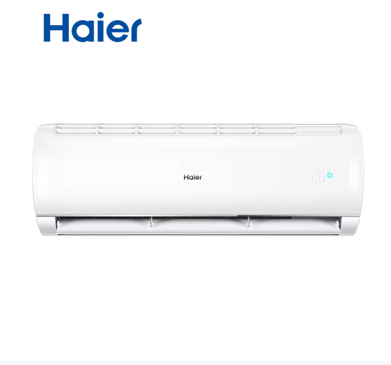 海尔 空调 KFR-35GW/BOMCA81 1.5匹 一级能效 变频冷暖 壁挂式 ABS塑料 上下扫风 键控/遥控 自清洁 智能调节