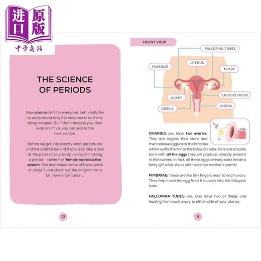 【中商原版】关于月经 你需要知道的一切 Periods Everything You Need to Know 英文原版 Dr Emily MacDonagh 商品图1