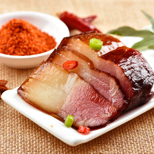 玺丰收后腿腊肉500g/盒 商品图2