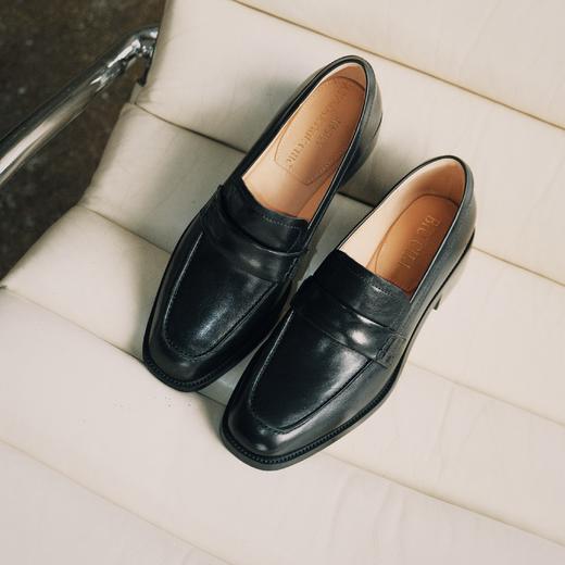 BIUCILI 「素」质感简约日常通勤中跟小皮鞋乐福鞋 商品图0