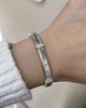 超高端好货  意大利高光编织镯  银镯  宝格丽同厂  （非质量问题  不退不换）偏圆的贵妃镯型 商品缩略图7